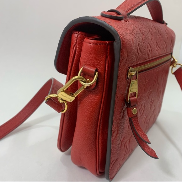 Louis Vuitton Red Pochette Métis - Picture 4 of 10